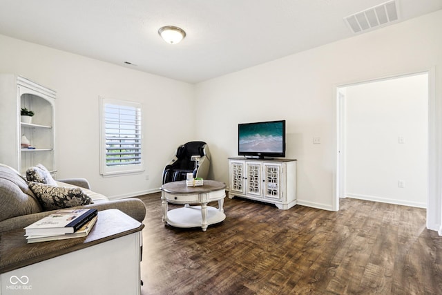 1521 Avondale Dr, Westfield, IN 46074 - living room featuring wood finished floors and baseboards