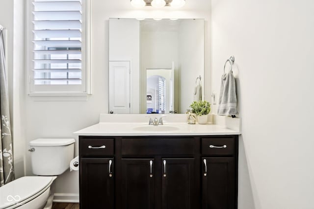 1521 Avondale Dr, Westfield, IN 46074 - bathroom with vanity and toilet