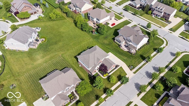 10054 Win Star Way, Fishers, IN 46040 - aerial overview of property's location with nearby suburban area