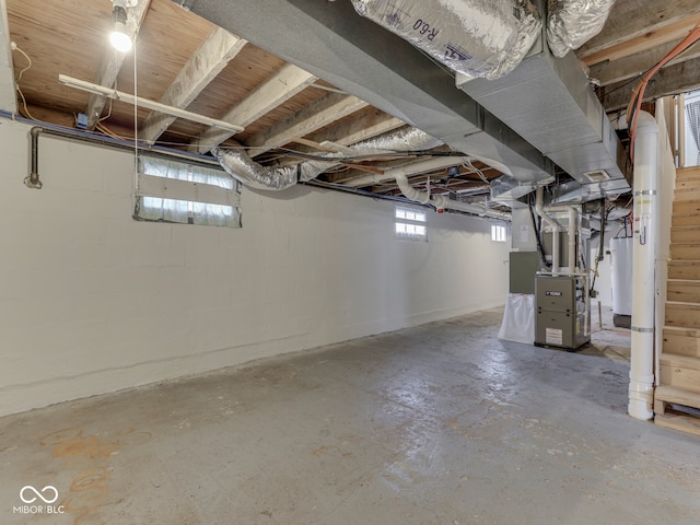 730 N Forsythe St, Franklin, IN 46131 - view of basement