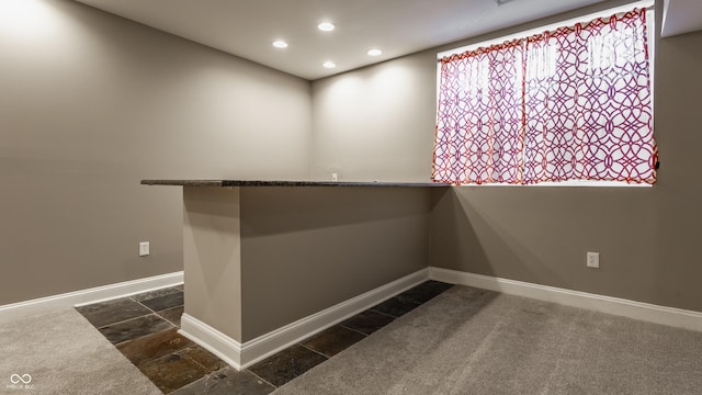 2016 Central Ave, Indianapolis, IN 46202 - spare room with recessed lighting and baseboards