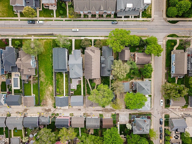 2016 Central Ave, Indianapolis, IN 46202 - aerial overview of property's location featuring nearby suburban area