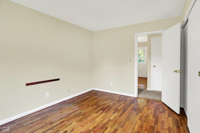 13172 E 116th St, Fishers, IN 46037 - spare room featuring hardwood / wood-style floors and baseboards