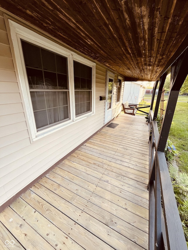 514 W 6th St, Sheridan, IN 46069 - view of deck