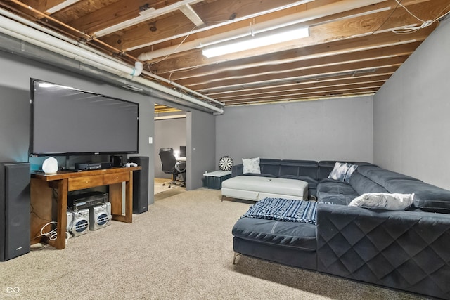 2326 Gradison Cir, Indianapolis, IN 46214 - living area featuring carpet