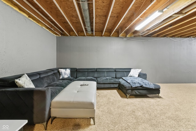 2326 Gradison Cir, Indianapolis, IN 46214 - living room with carpet flooring