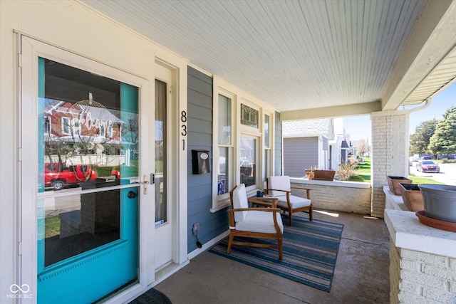 831 Weghorst St, Indianapolis, IN 46203 - view of covered porch