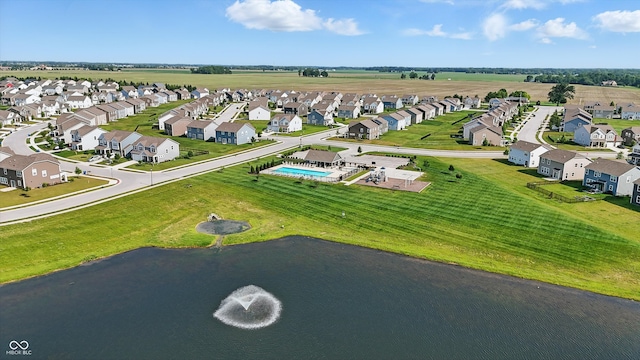 6762 Brentwood Ct, Brownsburg, IN 46112 - aerial view of residential area with a large body of water