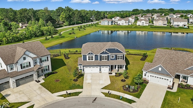 6762 Brentwood Ct, Brownsburg, IN 46112 - aerial perspective of suburban area with a large body of water