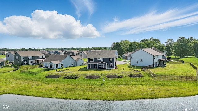 6762 Brentwood Ct, Brownsburg, IN 46112 - aerial view of residential area featuring a nearby body of water