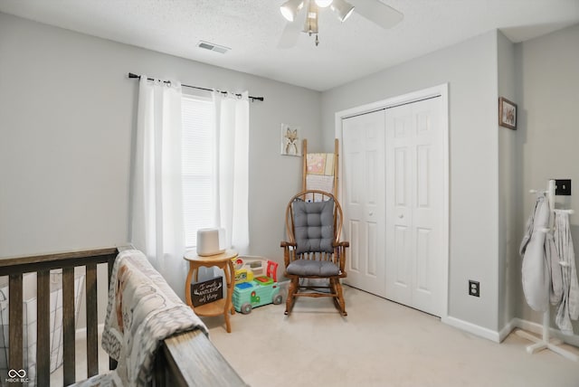2145 W Autumn Ln, Columbus, IN 47201 - bedroom with carpet, multiple windows, a closet, and baseboards