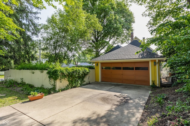 224 N Pennsylvania St, Greenfield, IN 46140 - view of detached garage