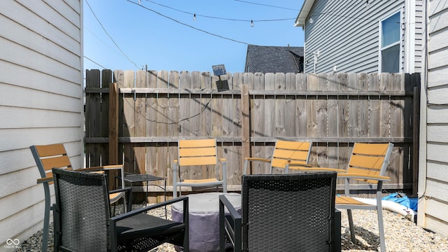 615 Orange St, Indianapolis, IN 46203 - view of patio / terrace