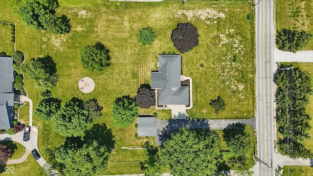 8510 N Carroll Rd, Indianapolis, IN 46236 - drone / aerial view