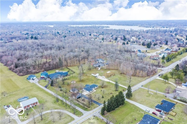 8510 N Carroll Rd, Indianapolis, IN 46236 - aerial view of property and surrounding area