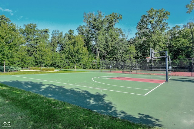 14514 Glapthorn Rd, Fishers, IN 46037 - view of sport court with community basketball court and a tennis court