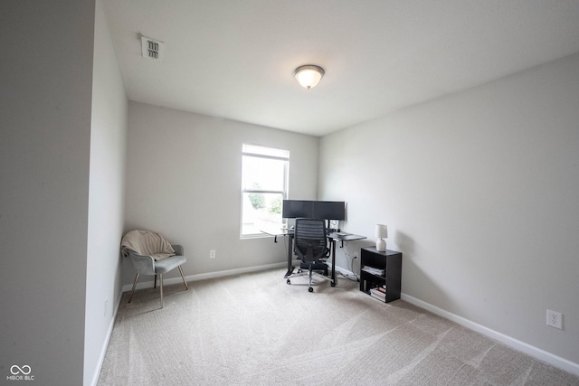 14514 Glapthorn Rd, Fishers, IN 46037 - carpeted home office with baseboards