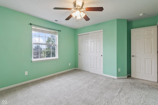 8663 N Commonview Dr, Mccordsville, IN 46055 - unfurnished bedroom featuring carpet flooring, a closet, and baseboards