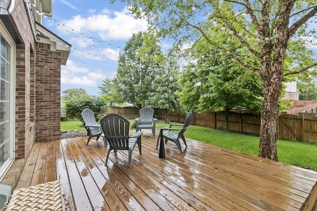 8663 N Commonview Dr, Mccordsville, IN 46055 - view of deck