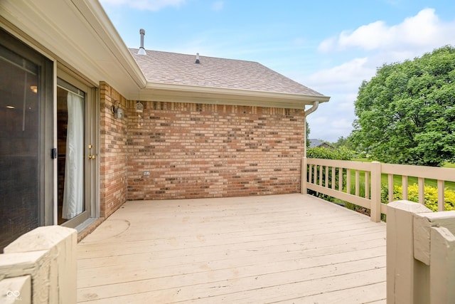 1105 Sarah Ct, Greenwood, IN 46142 - view of deck