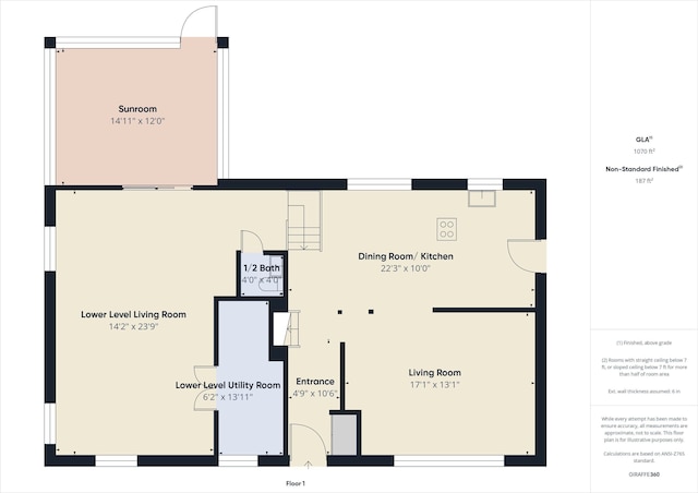 4733 E 100 S, Anderson, IN 46017 - property floor plan