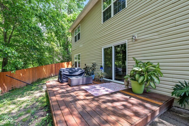 29 Northview Dr, Danville, IN 46122 - view of wooden deck