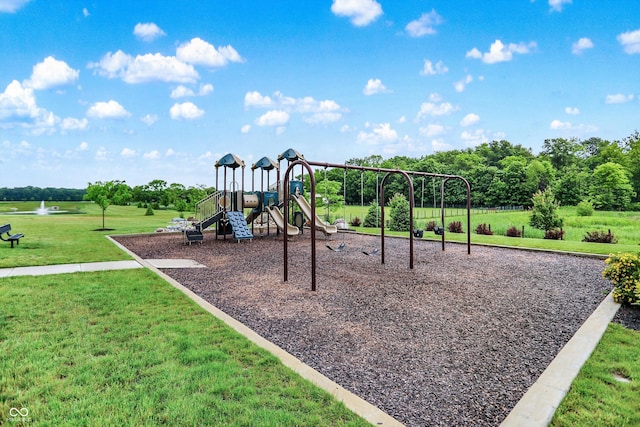 3428 Thomas Jefferson St, Westfield, IN 46074 - community play area featuring a lawn