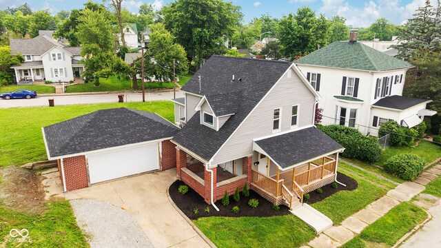 110 E Mcdonald St, Brazil, IN 47834 - aerial perspective of suburban area