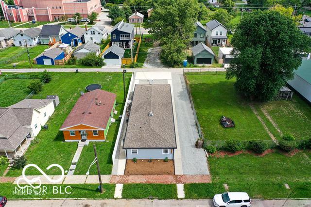 1631 Columbia Ave, Indianapolis, IN 46202 - aerial view of residential area