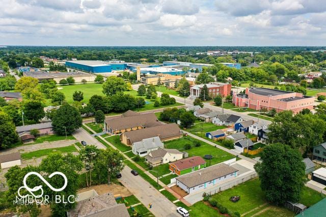 1631 Columbia Ave, Indianapolis, IN 46202 - drone / aerial view