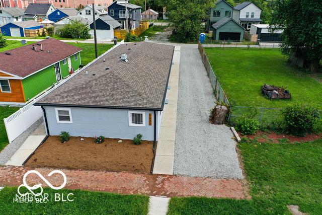 1631 Columbia Ave, Indianapolis, IN 46202 - aerial view of residential area