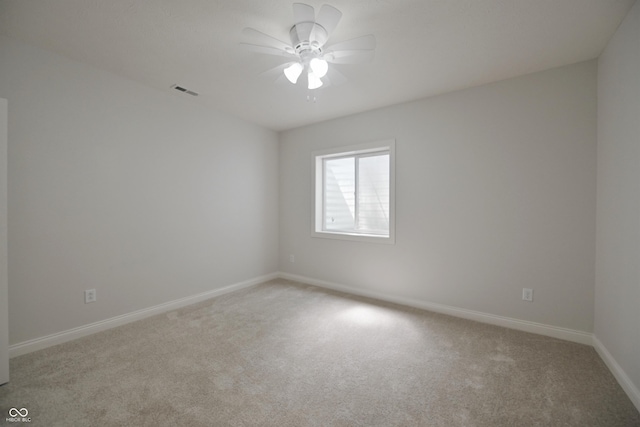 15201 Slateford Rd, Noblesville, IN 46062 - unfurnished room featuring carpet floors, baseboards, and a ceiling fan
