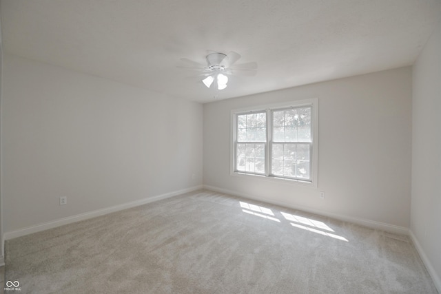 15201 Slateford Rd, Noblesville, IN 46062 - carpeted spare room with a ceiling fan and baseboards
