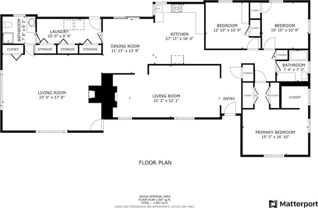 3459 E 650 N, Windfall, IN 46076 - view of home floor plan