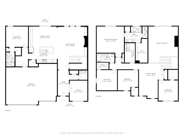 19652 Shadow Trace Path, Westfield, IN 46074 - property floor plan