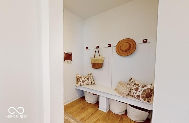 19652 Shadow Trace Path, Westfield, IN 46074 - mudroom featuring wood finished floors and baseboards