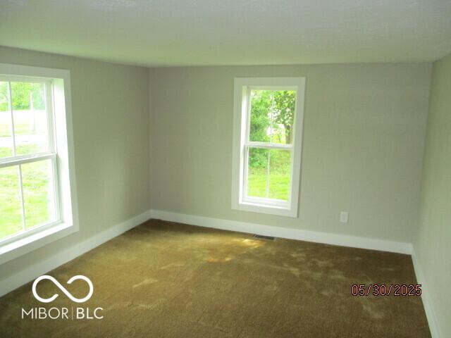 620 S 2nd St, Noblesville, IN 46060 - spare room with plenty of natural light, carpet floors, and baseboards