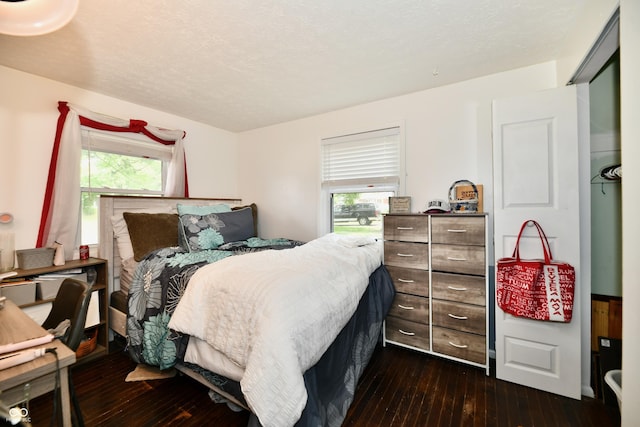 1445 Biloxi Ln, Beech Grove, IN 46107 - bedroom with dark wood-type flooring