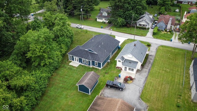 2159 W 58th St NW, Indianapolis, IN 46228 - aerial perspective of suburban area