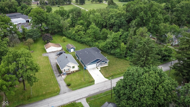 2159 W 58th St NW, Indianapolis, IN 46228 - aerial view