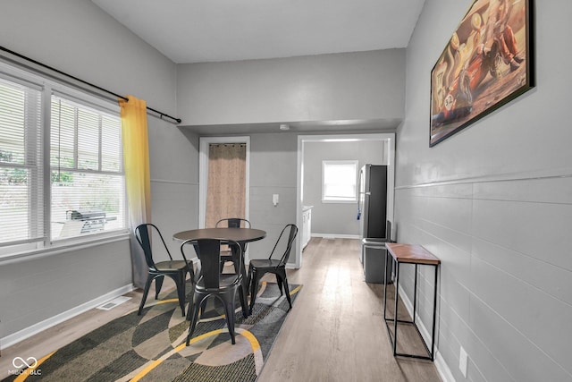 1141 N Shadeland Ave, Indianapolis, IN 46219 - dining space with wood finished floors