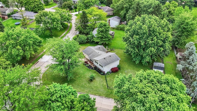 7504 Troon Ct, Indianapolis, IN 46237 - aerial view of residential area