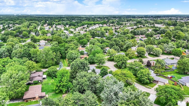 7504 Troon Ct, Indianapolis, IN 46237 - aerial view of property's location with nearby suburban area
