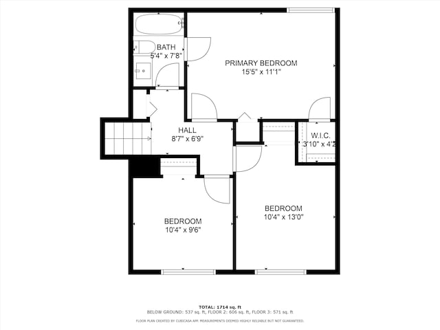 7504 Troon Ct, Indianapolis, IN 46237 - floor plan / room layout