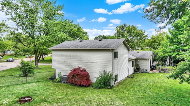 7504 Troon Ct, Indianapolis, IN 46237 - view of home's exterior with a shingled roof