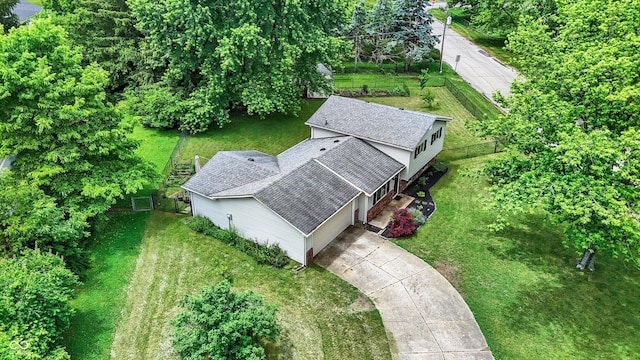 7504 Troon Ct, Indianapolis, IN 46237 - view from above of property