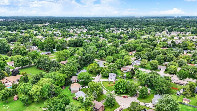 7504 Troon Ct, Indianapolis, IN 46237 - aerial view of residential area