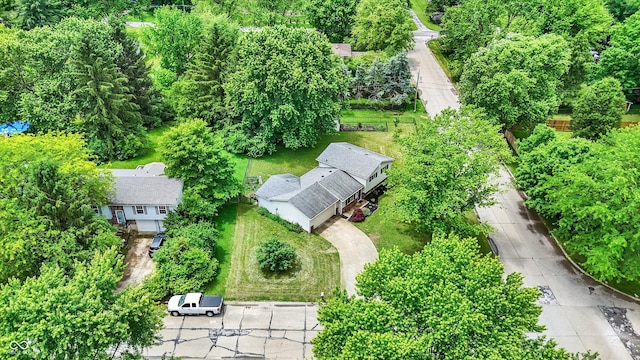 7504 Troon Ct, Indianapolis, IN 46237 - aerial view