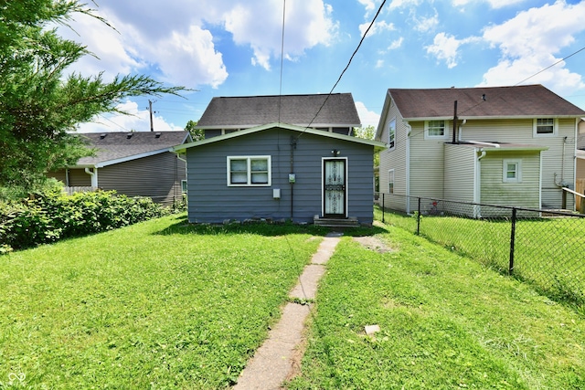 1346 W 27th St, Indianapolis, IN 46208 - rear view of house with entry steps