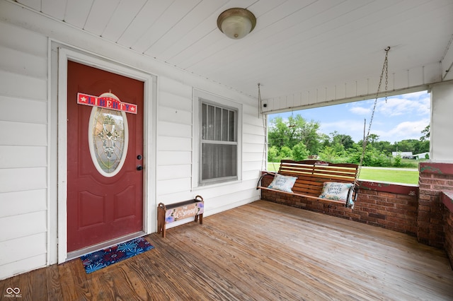 11780 S Hoover St, Clinton, IN 47842 - entrance to property featuring a porch